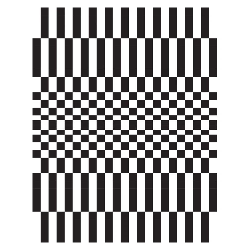 Geometric chessboard Grid Pattern