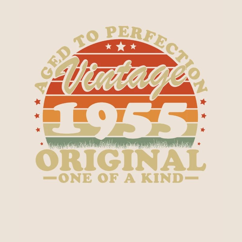 1955 Vintage Retro Geburtstagsgeschenk
