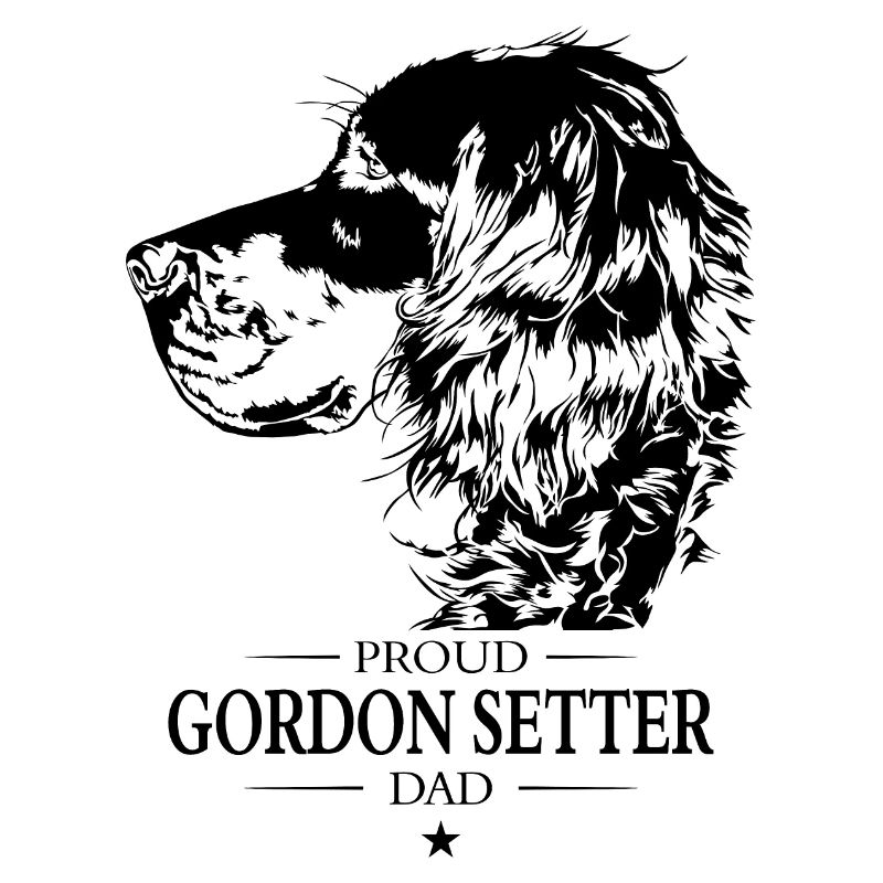 Gordon Setter Dad Hunde Hund Jagdhunde Wilsigns
