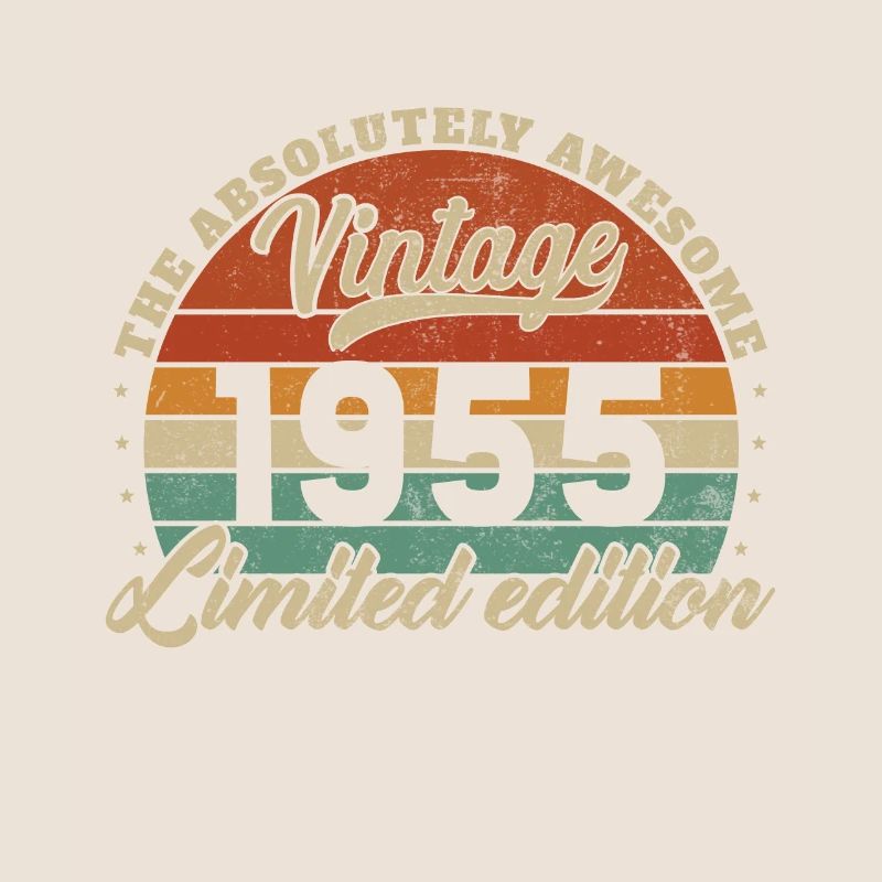 Vintage 1955 Retro Jubiläumsgeschenk