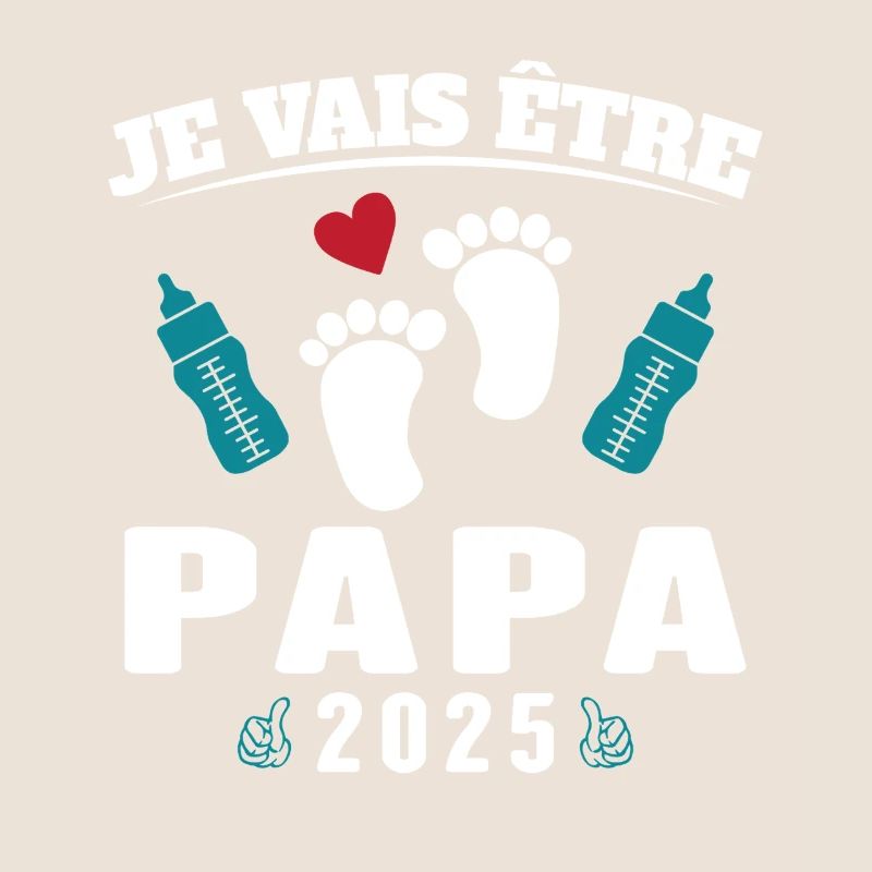Mann Papa wird 2025 Geschenk