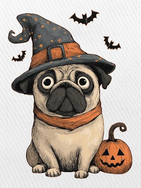 Mops Halloween