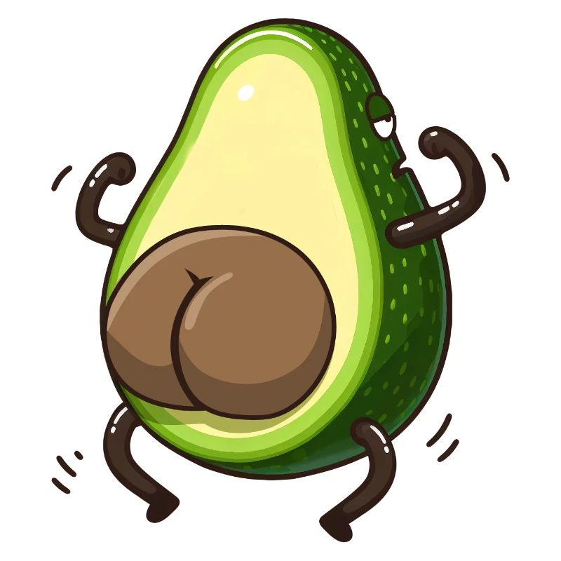 Butt funny Avocado Guac