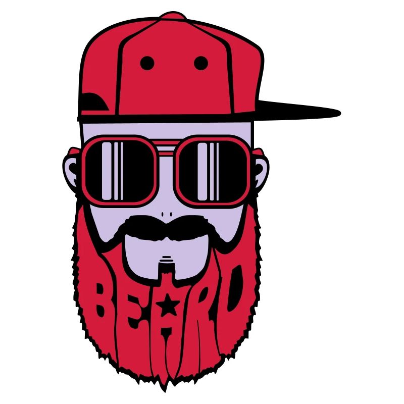 logo beard hiphop