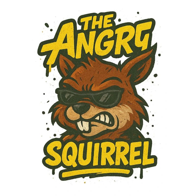 The angry squirrel