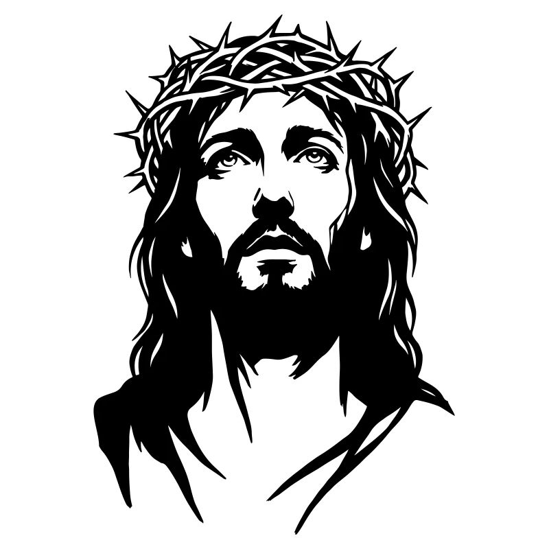 Silhouette de Jésus-Christ