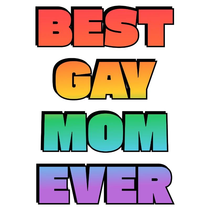 Beste schwule Mutter aller Zeiten Regenbogentext