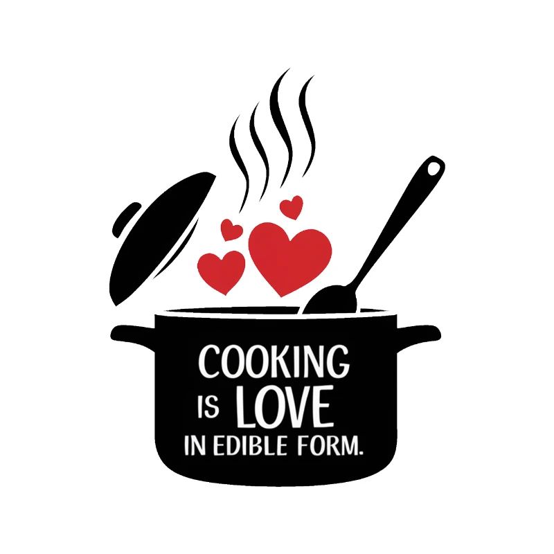 La cuisine, c’est l’amour sous forme comestible.