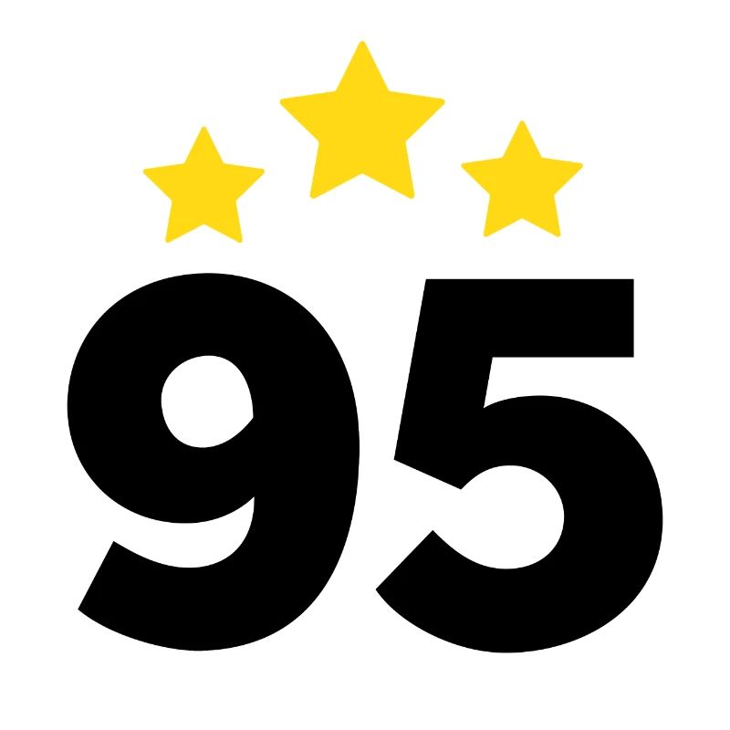 95 Years Star - 95th Anniversary Gift