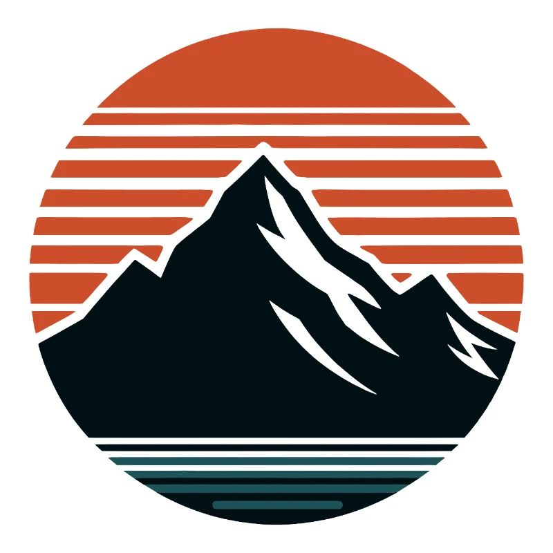 Mountains, nature, sunset
