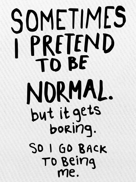 Awesome - Normal is Boring