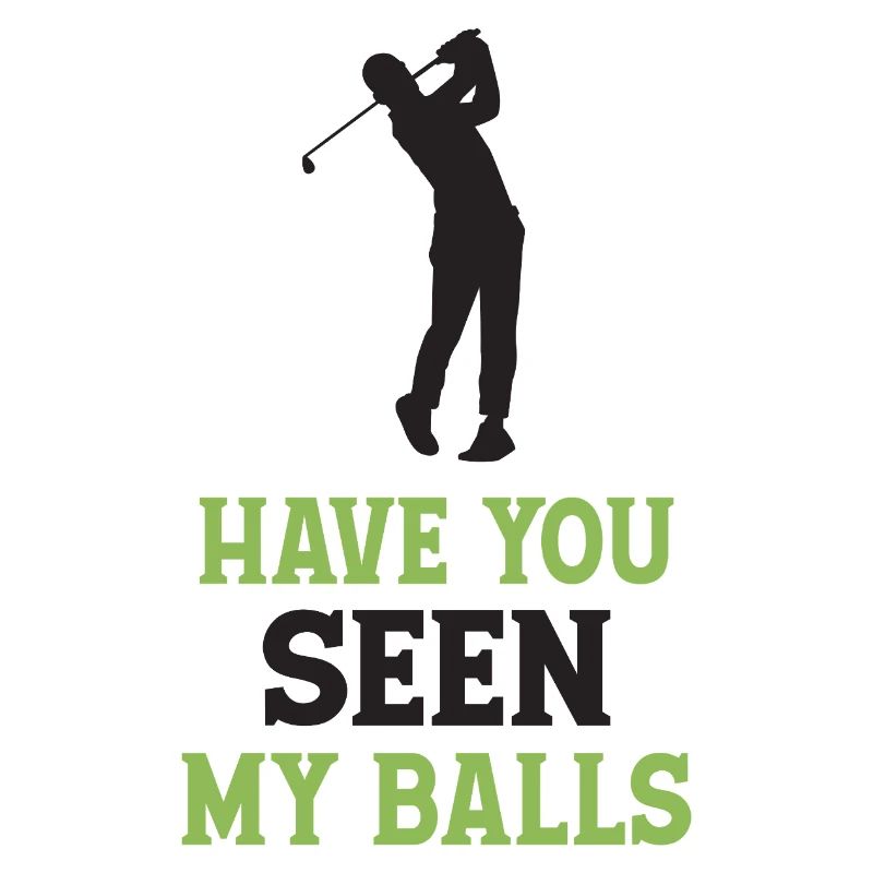 Golf - Avez-vous vu mes balles