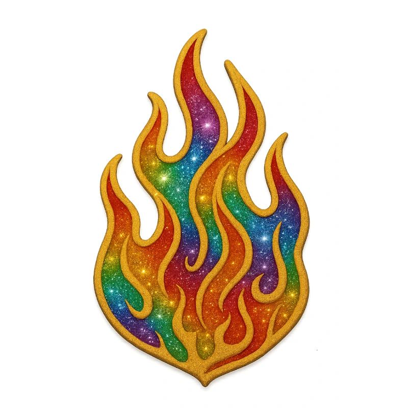 Rainbow Fire Patch