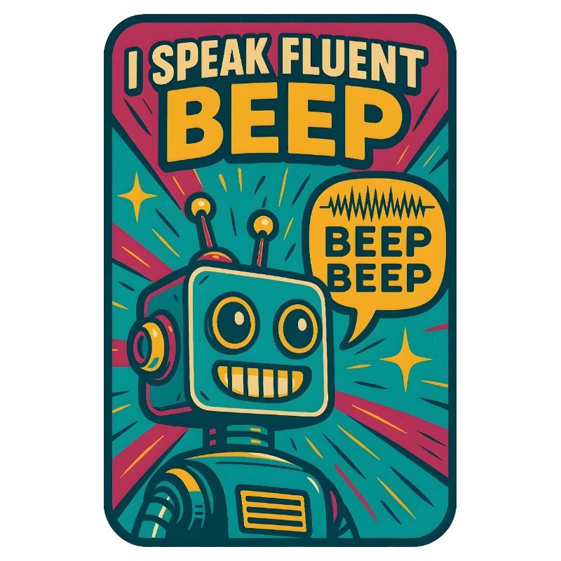Bip fluide | Robot Science-Fi Nerd
