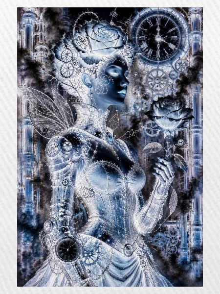 Negative Steampunk Pink