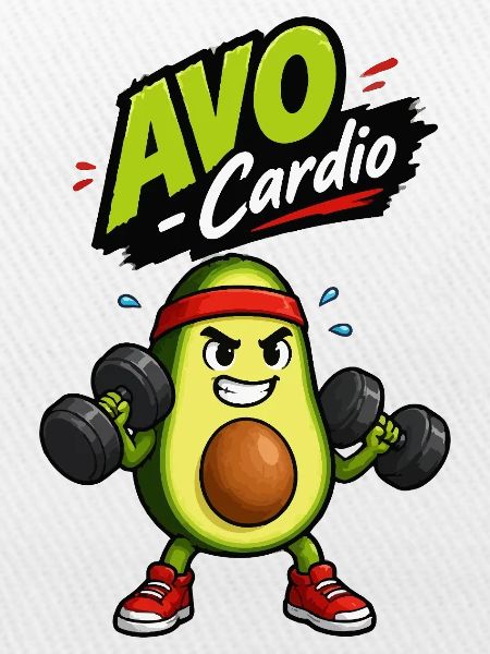 Avocado Cardio Muskelheld