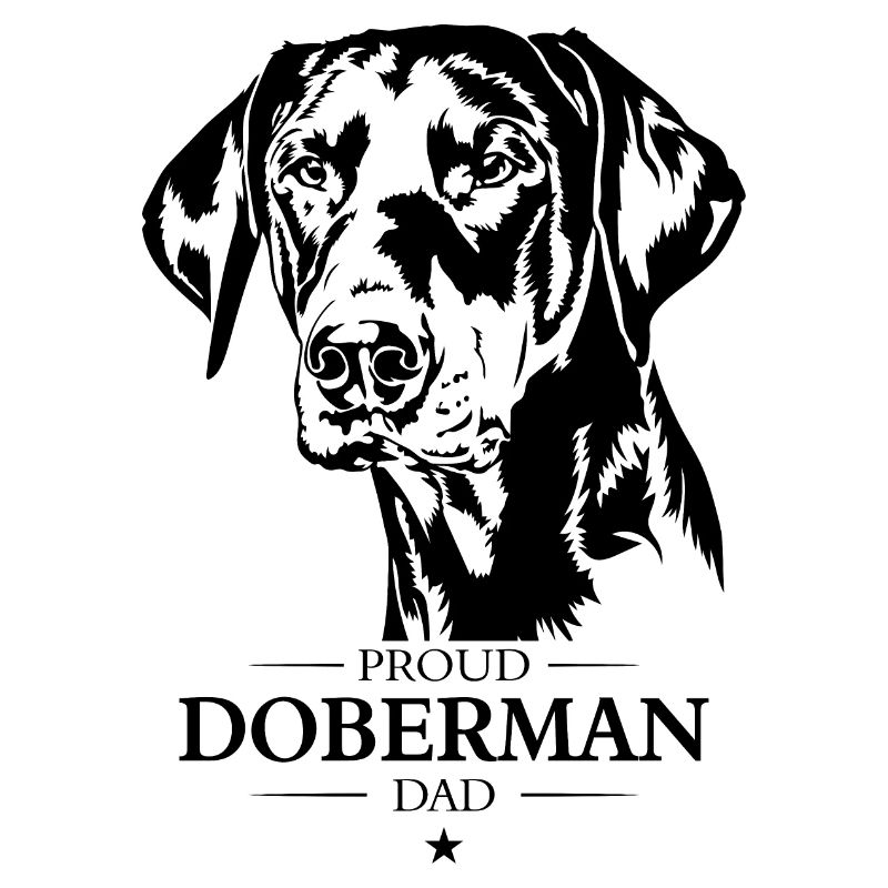 Doberman Dad Hunde Hund Dobermann Wilsigns