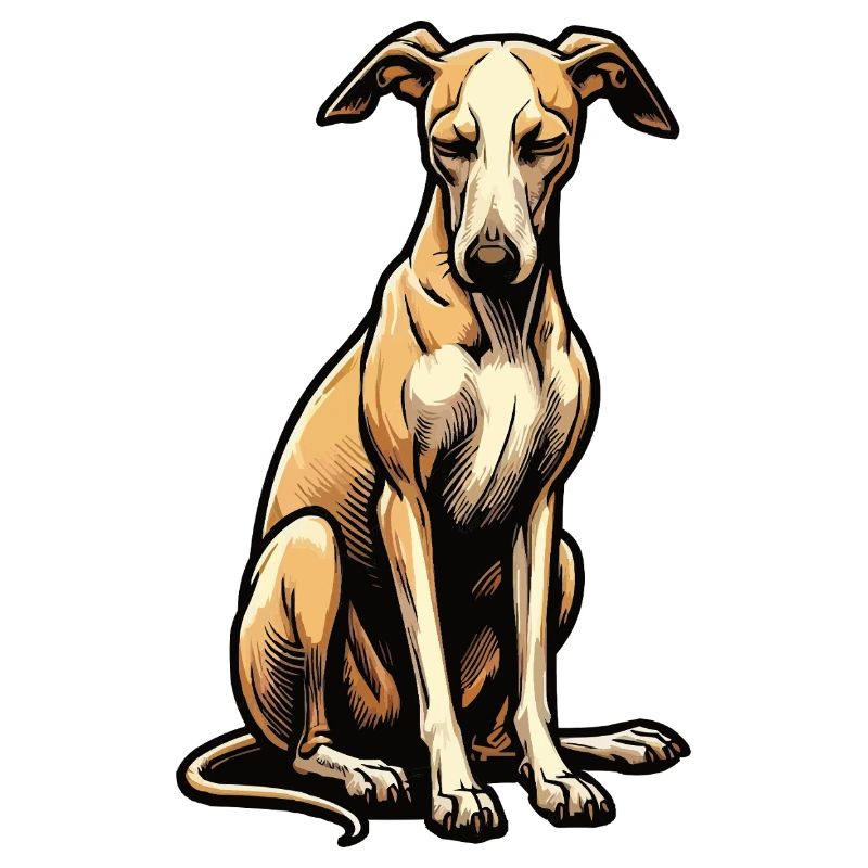 Whippet Greyhound Whippets Propriétaire de lévrier