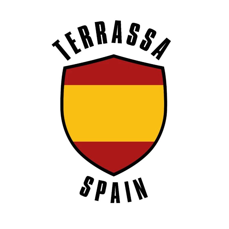 Termassa Spain Shield emblem in flag colour
