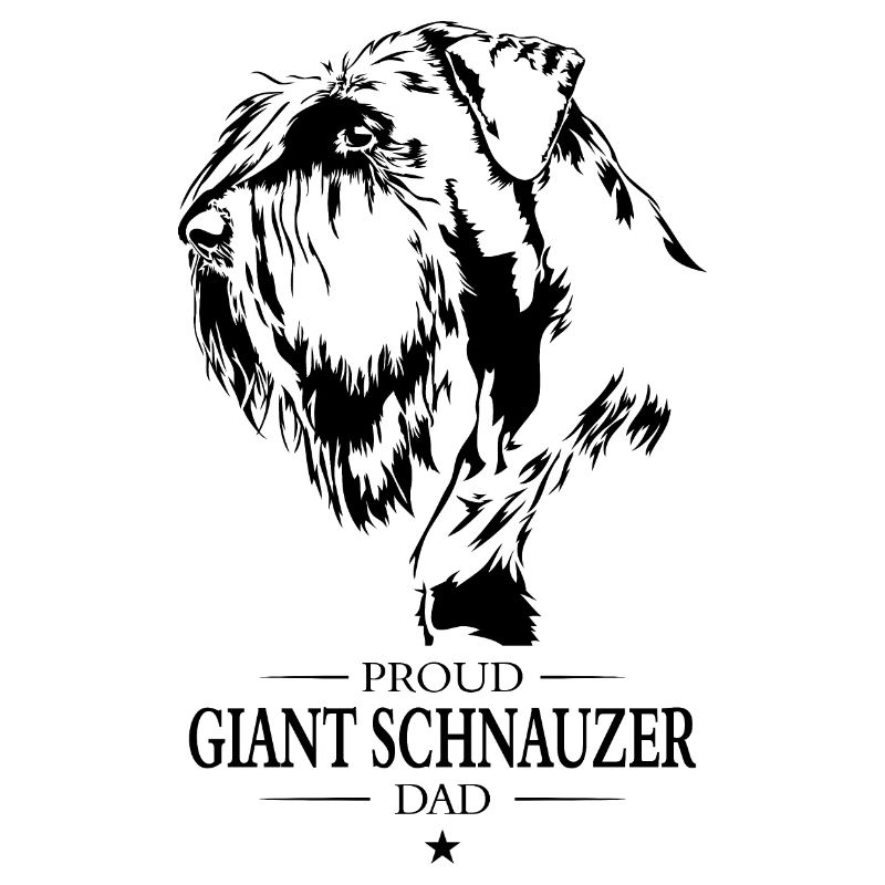 Schnauzer géant papa chien chien Wilsigns