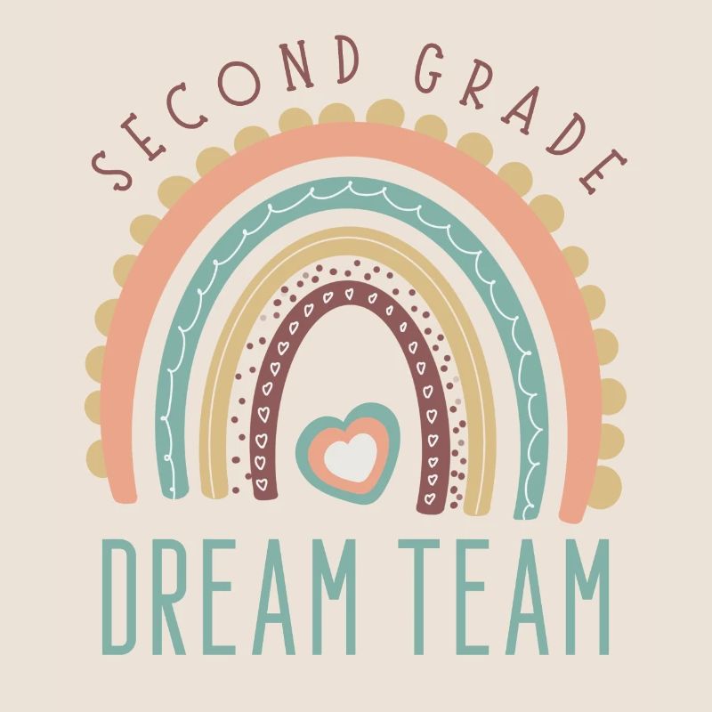 Second Grade Dream Team Retro Back To School