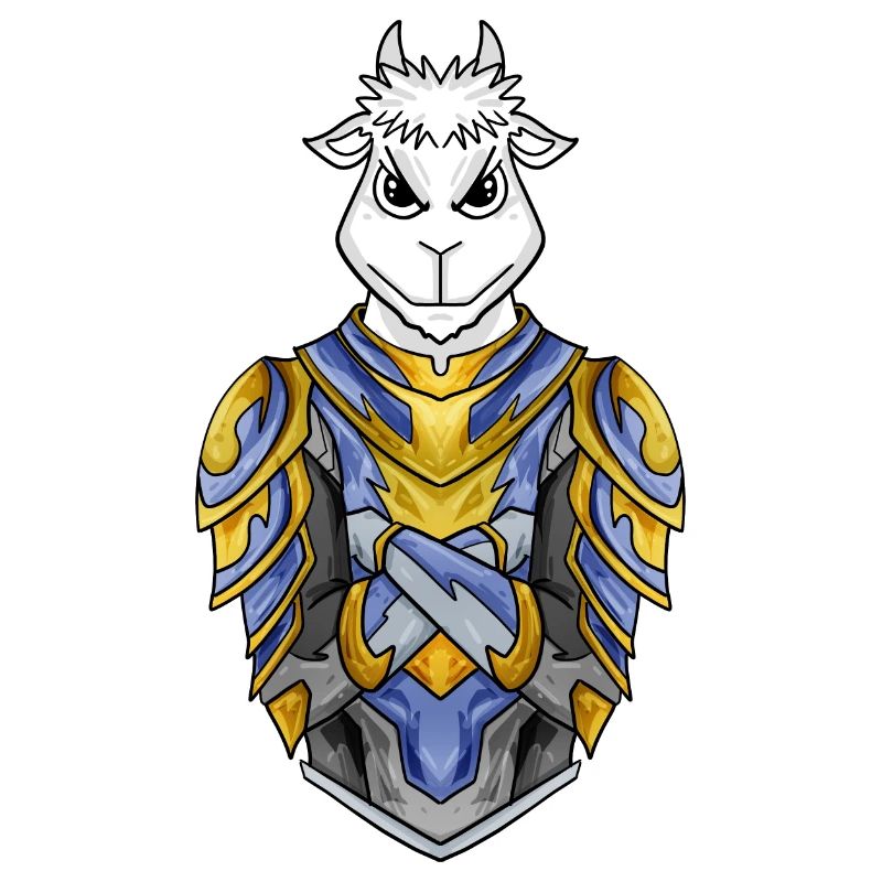 Knight Goat cool