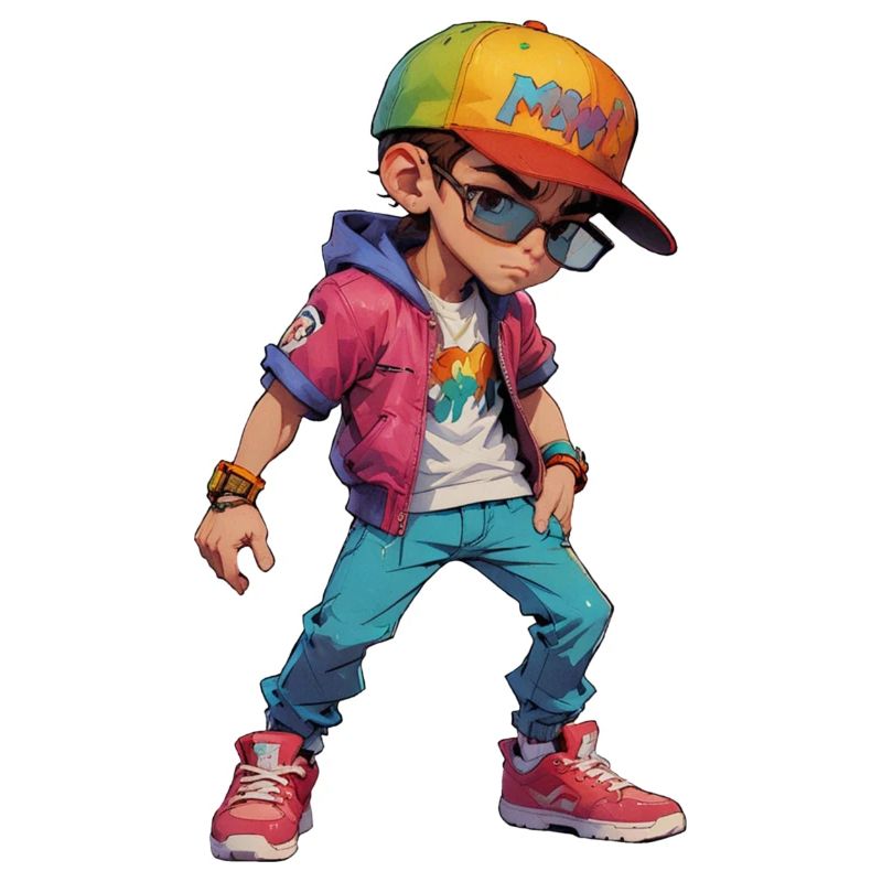 Jeune adolescent cool