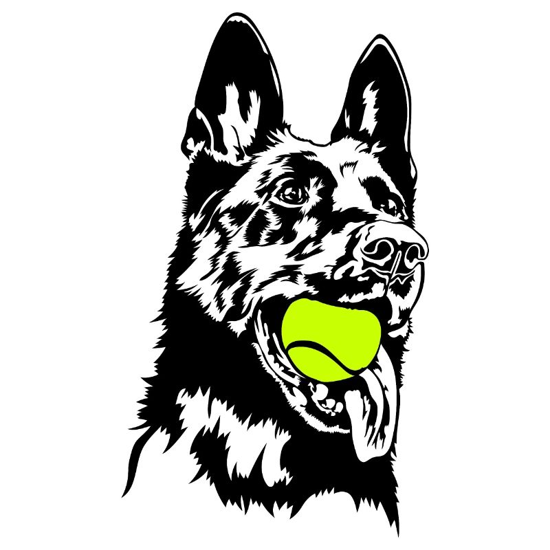 Deutscher Schäferhund Balljunkie Hunde Wilsigns