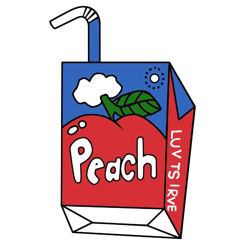 Peachy graphique de pêche