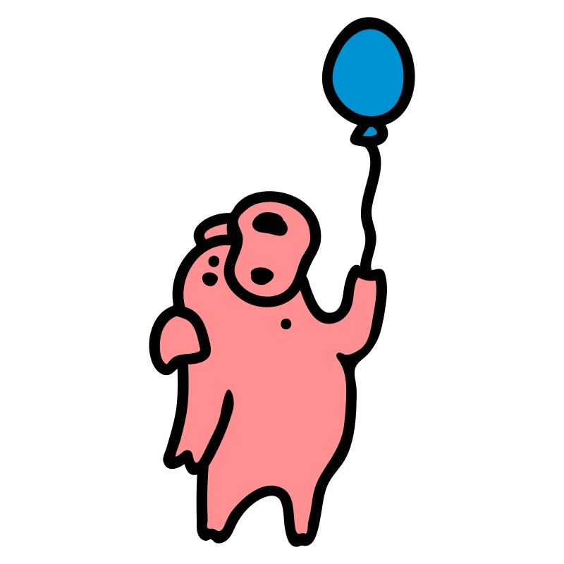 Schwein + Luftballon 3