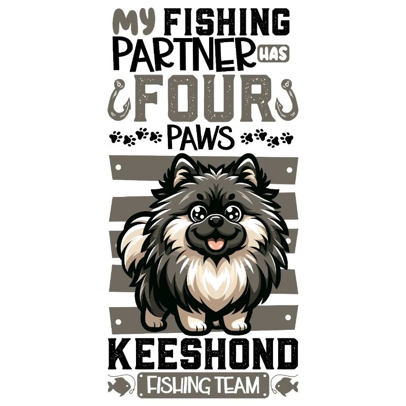 Pêche et Wolfspitz