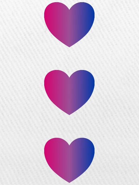 Bi Flag Herzen