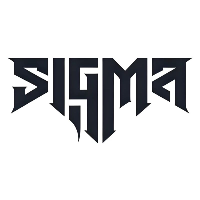 Glyphes Sigma dans la typographie difficile