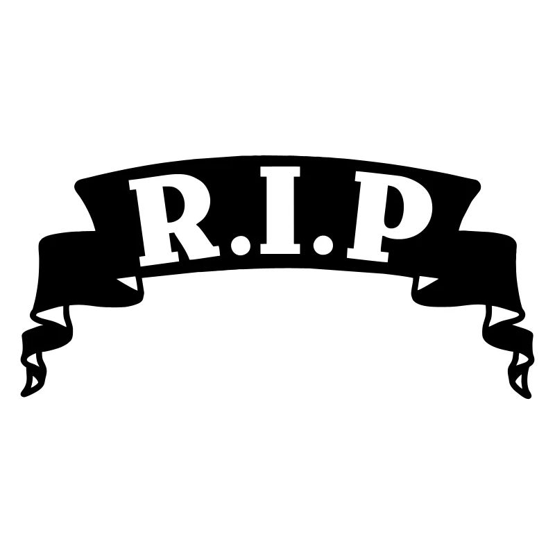 Bannière RIP du ruban