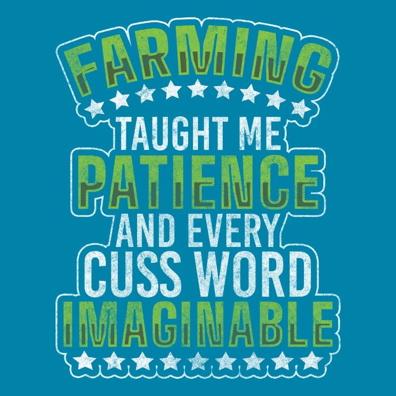 Farmer Cattle Cereals