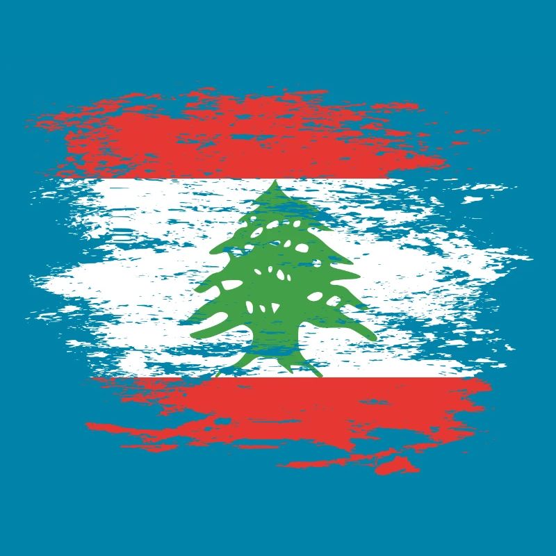 Drapeau du Liban utilisé