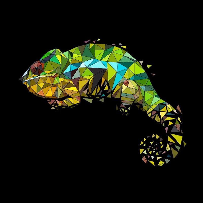 Chameleon | Low Poly