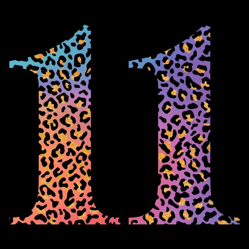 11e anniversaire léopard