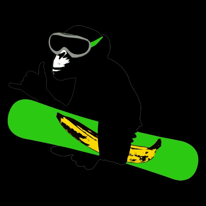 snowboard monkey