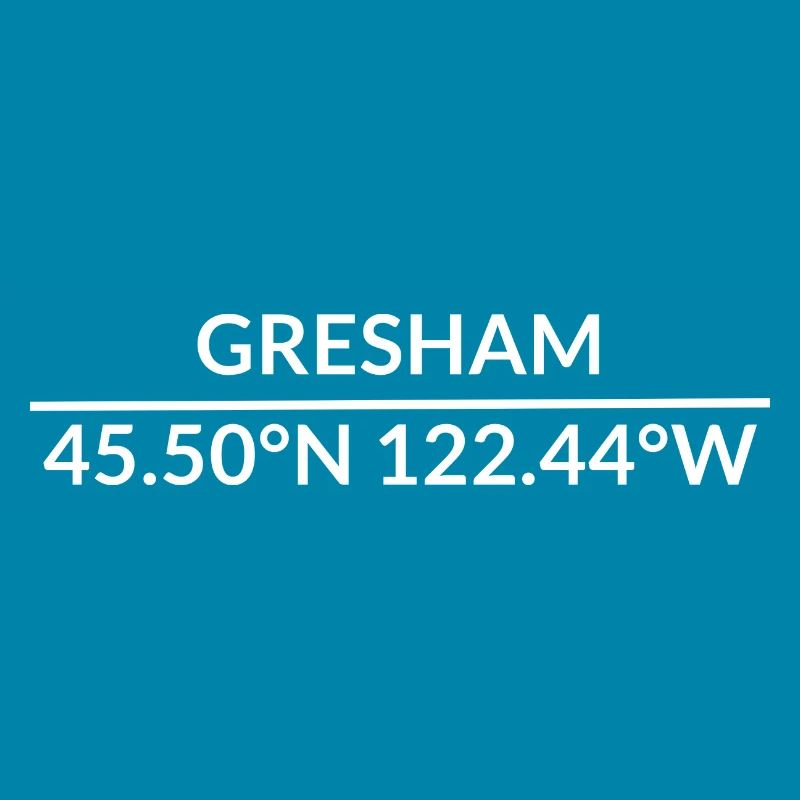 Coordonnées de Gresham, Oregon, États-Unis