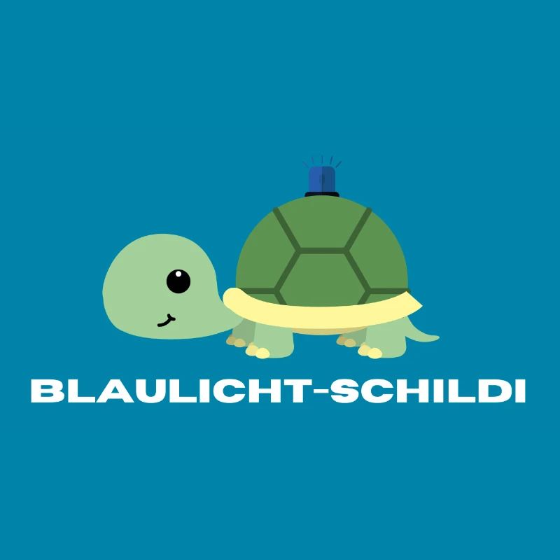 Blaulicht-Schildi | Geschenk, Geschenkidee
