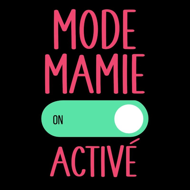 Mode Mamie Activé Idée Cadeau Annonce Grossesse