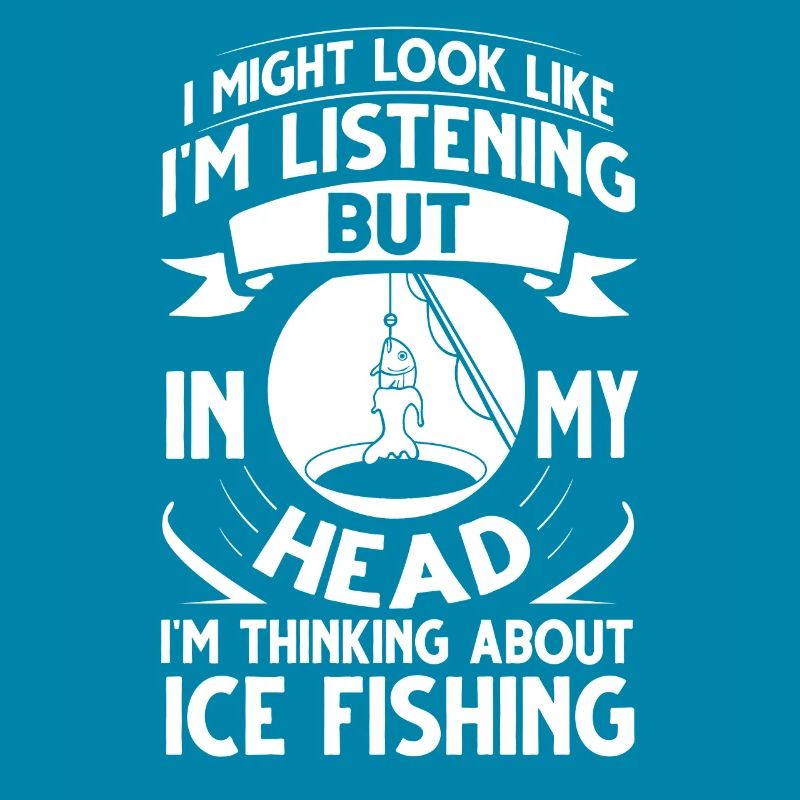 Eisfischen Fischer Eislöcher Eisbohrer Eis Fischen