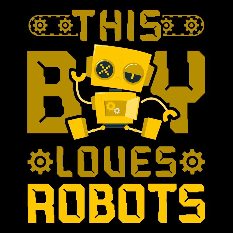 Robot Robotics Engineer Boy This