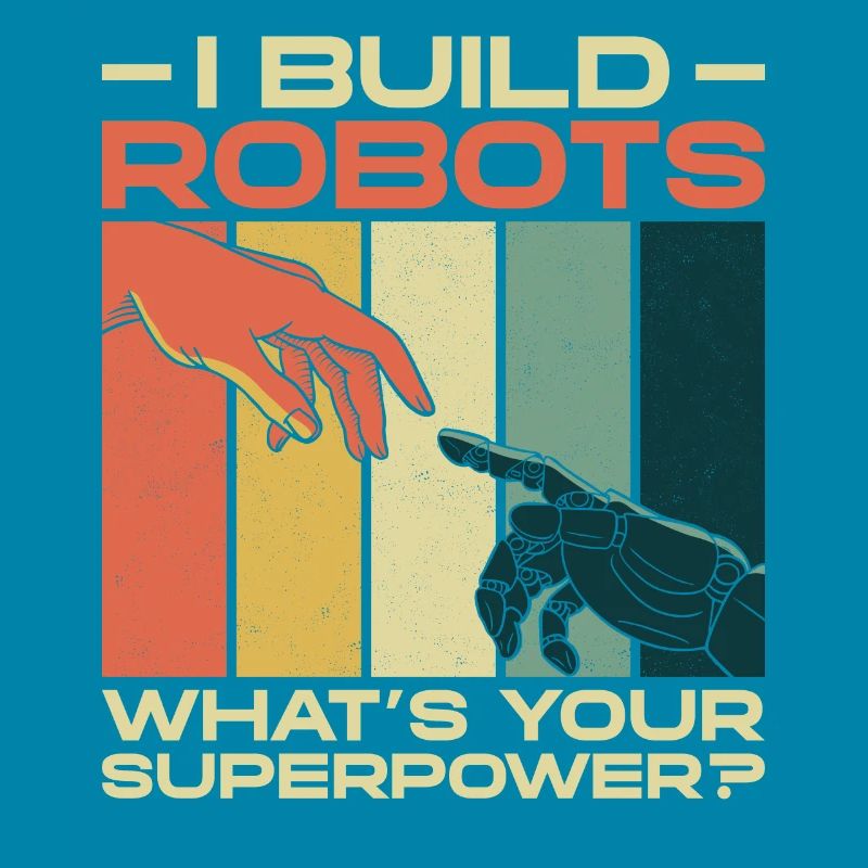 Robot Robotics Engineer Retro