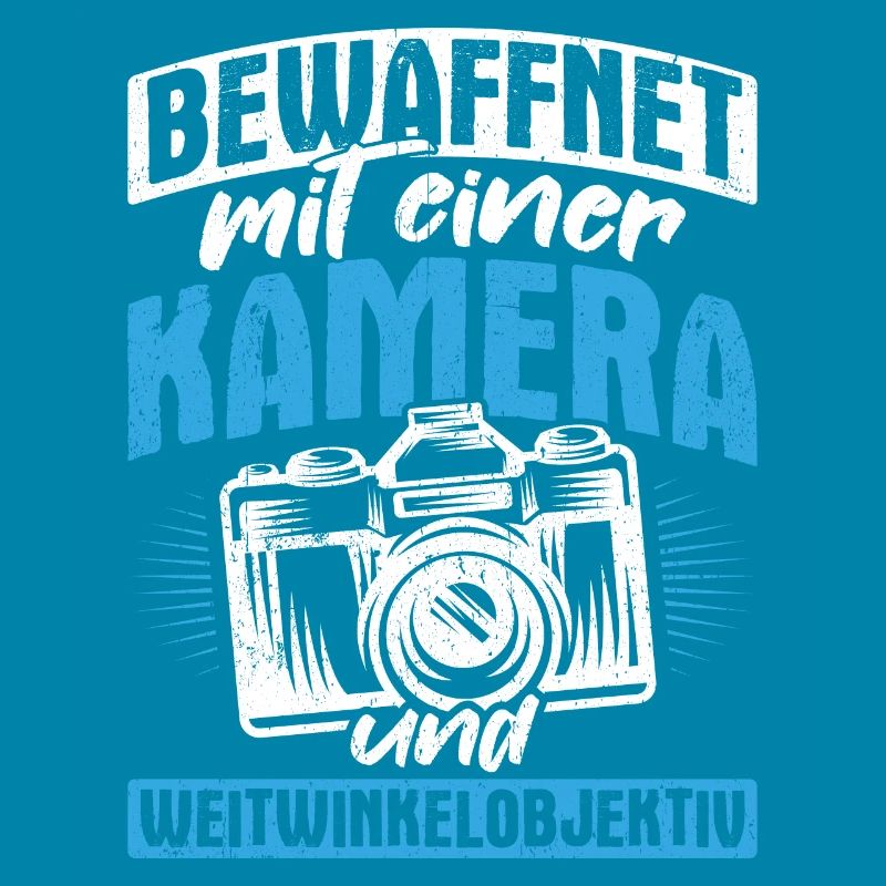 Bewaffnet mit einer KAMERA und WEITWINKELOBJEKTIV