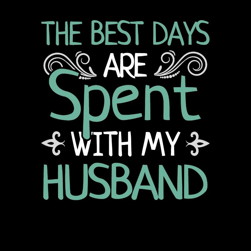 Beste Tage Mit Ehemann Heiraten Ehepaar Geschenk