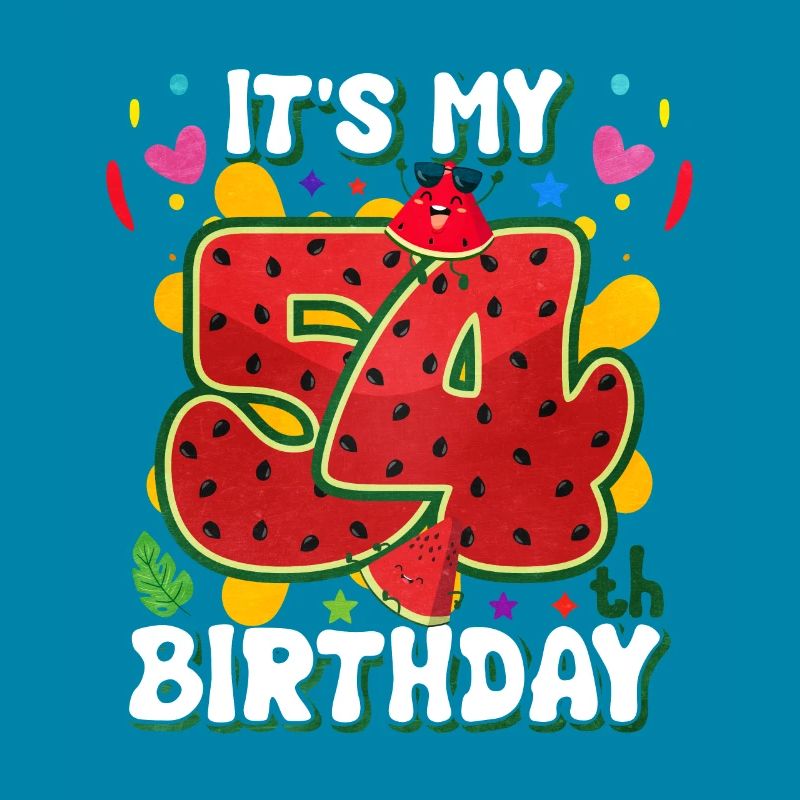 54e anniversaire Pastèque
