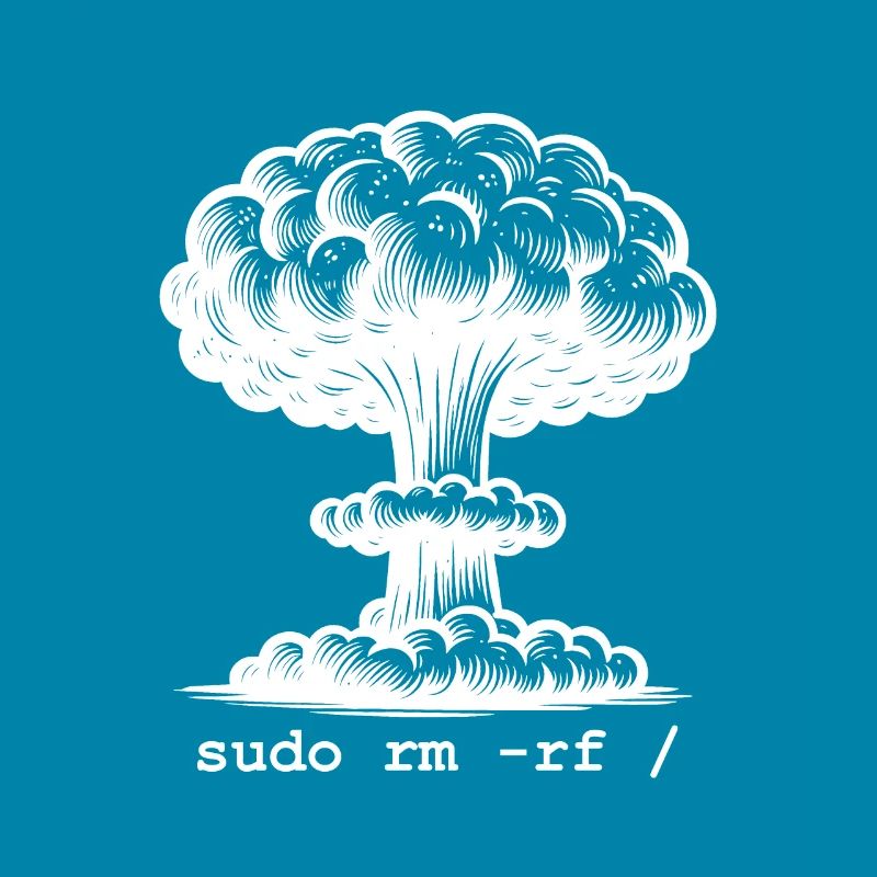 Linux Funny Linux Command Sudo RM RF pour Homme