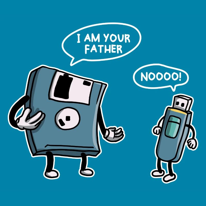 USB Disk Funny Information Technology